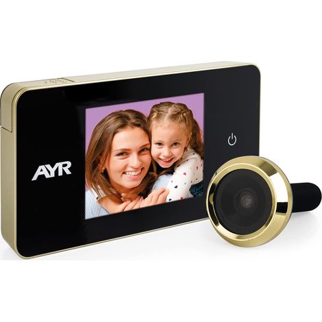 AYR 756 Spioncino Digitale, Ottone (1/4)