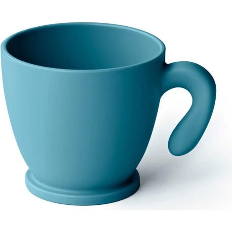 Tazzina da caffè chef line azzurra