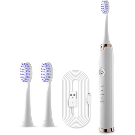 Brosse à dents électrique avec 5 modes et longue autonomie-AquaForge (1/5)