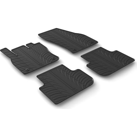 Set tappeti su misura in gomma - compatibile per Volkswagen Tiguan (05/1611/23)