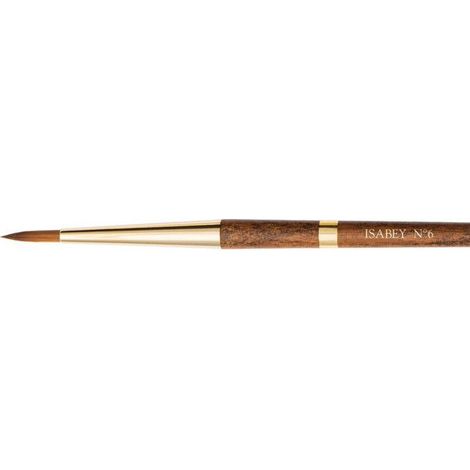 Pinceau - Rond - Aquarelle - Isabey - Isaqua - 6241i - N°6 - Fibres synthétiques (1/3)