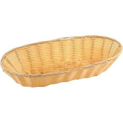 Cestino Ovale Rattan 23X15 H.7 Naturale 2402