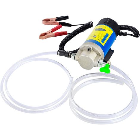 Pompe à huile moteur 12V 100W – Extraction électrique – Avec 3 tuyaux – Vidange propre – Silencieuse (1/5)