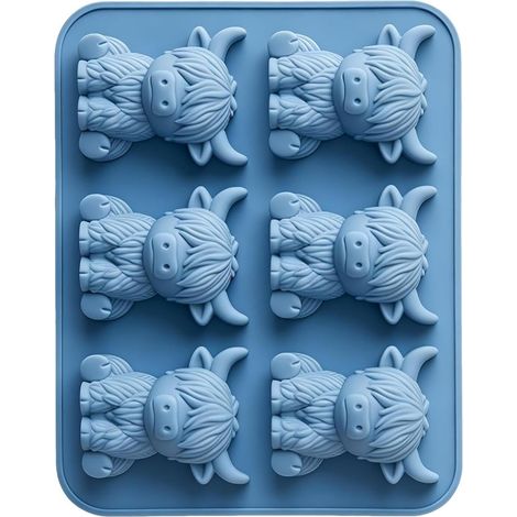 à Glaçons 2 pièces moule congélateur vache 3D (1/5)