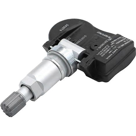 Capteur de pression des pneus TPMS 433 MHz compatible avec Peugeot 207, 307, 407, 508, 607, 807, 1007 et Citroën C4, C5, C6 (référence 5430T4, 9673198580). (1/5)