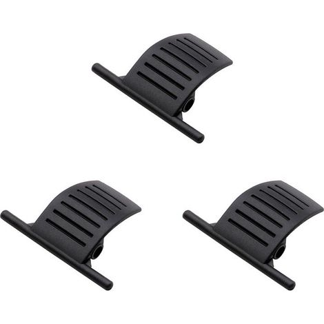 Adatto per 3 fibbie per tendine parasole posteriori per auto, parasole in vetro, ganci di sollevamento, clip 4GD861790. Adatto per Audi A6 C7 2012-2018.