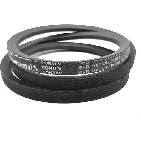Courroie trapézoidale lisse Contitech Conti V SPB1700 Ld / 5V670