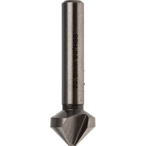 Fraise RS PRO HSS tête de 20mm 3 cannelures x 1 ( Prix pour 1 )