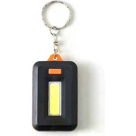 Tragbare Multifunktions-Taschenlampe, Mini-COB-Schlüsselanhängerlampe, USB-aufladbar, Notlicht für Camping und Outdoor-Aktivitäten. (1/5)