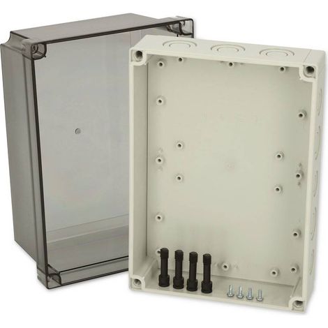 Fibox PCM 200/150 T 6016929 Contenitore universale Policarbonato Grigio (RAL 7035) 1 pz. (1/3)