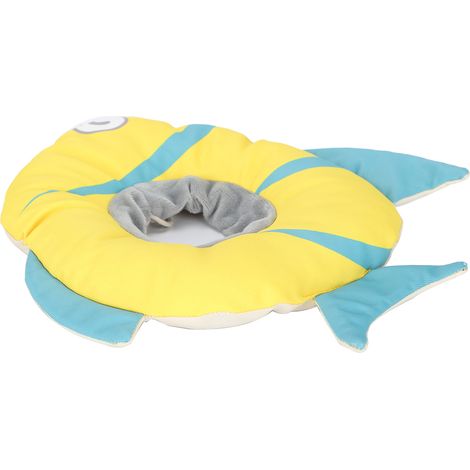 Collier de convalescence pour chat, ajustable, en forme de poisson, étanche, après une intervention chirurgicale pour chat (CatM) (1/5)