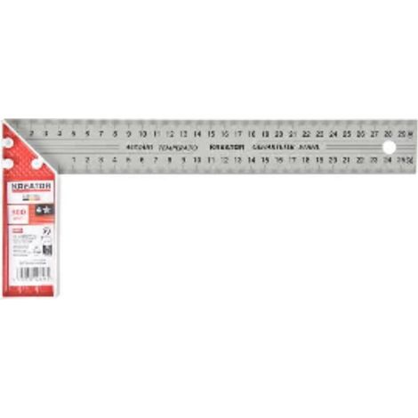 FPLUS escuadra aluminio ingl.300mm , El cuadrado de uniones de aluminio, se utiliza para definir el ángulo cuadrado. Está hecho de aleación de aluminio duradero. La marca KREATOR e