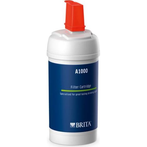 BRITA Cartouche A1000 filtre le calcaire, le chlore, le plomb et autres impuretés pour une eau du robinet plus pure