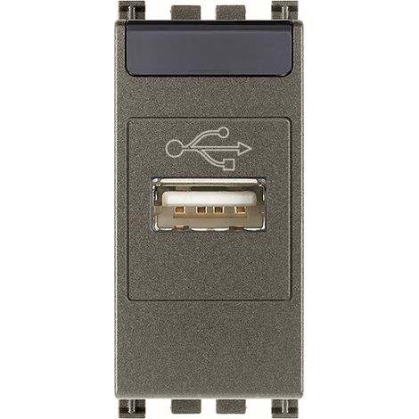 VIMAR - 19345.M USB-Buchse aus Metall