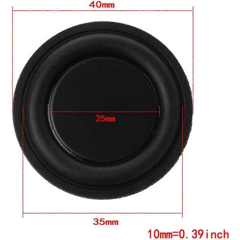 Diaphragme Radiateur Basse Passif pour Enceintes - Accessoires Haut-parleur