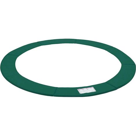 Coussin de sécurité de trampoline de remplacement rechange diamètre 366 cm résistant aux rayons uv anti-déchirure taille standard vert (1/4)