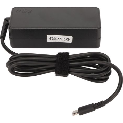 Adaptateur secteur pour ordinateur portable 20 V 3,25 A 65 W Type C, protection multicouche, USB-C, compatible avec T480, T480s, T580 et X280 (100-240 V). (1/5)