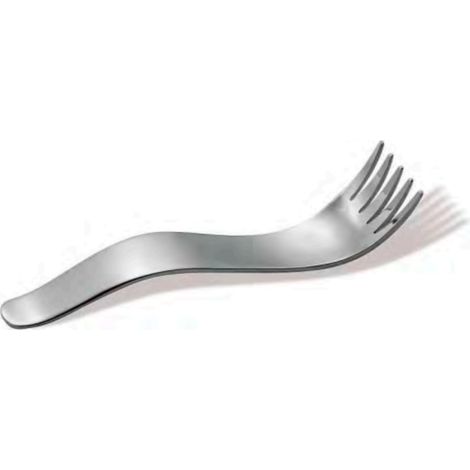 PICARD&WIELPUTZ - FORCHETTINA RICURVA LINEA MODERNA PER APERITIVO FORK RECLINING