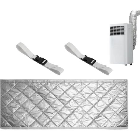 Manchon d'Isolation pour Tuyau de Climatiseur Protection pour Tube d'de Manche isolante matelassée pour conduit de ventilation de climatiseur Pour maiso (1/5)