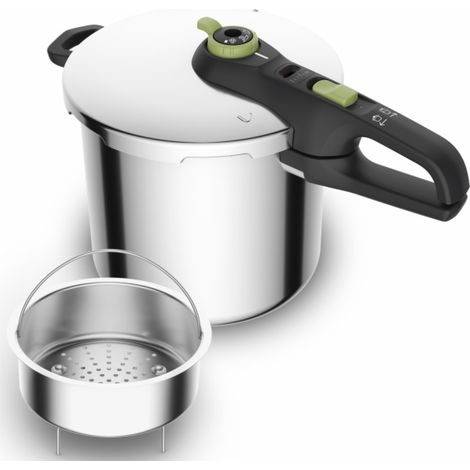 Olla 8L a Presión TEFAL P2584402 Tapa incluida Adecuado para todo (1/3)