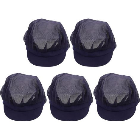 Lot de 5 toques de cuisine ajustables en maille respirante, idéales pour (1/5)