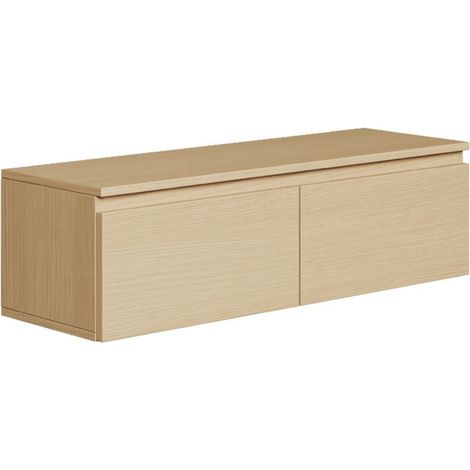 Selsey Bemmi - TV-Hängeboard, Eiche Lindberg, 100 cm (1/5)
