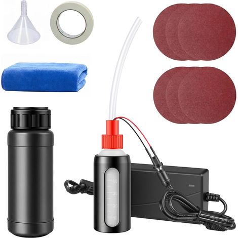 Kit de Rénovation de Phares de Voiture, Kit de Dépoussiérage & de Polissage de Phares, Kit de Réparation de Phares, Kit de Dépoussiérage et de Polissage de Phares, Contre les Jaunissements, les (1/5)