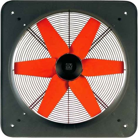 Aspiratore Elicoidale Industriale 220V 250mm con Portata di 1000Mc/h Vortice E254M (1/4)