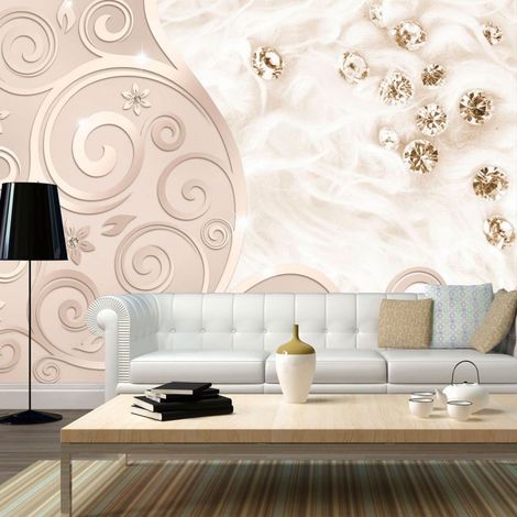 Papier peint puissance du diamant - 200 x 140 cm