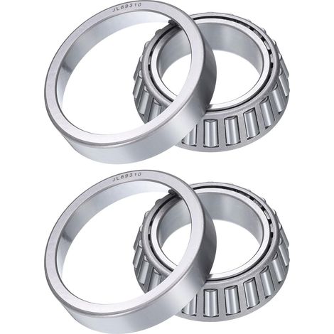 2pcs Roulements Coniques JL69349/JL69310 Acier Chromé Haute Charge pour Automobile et Industrie (1/5)