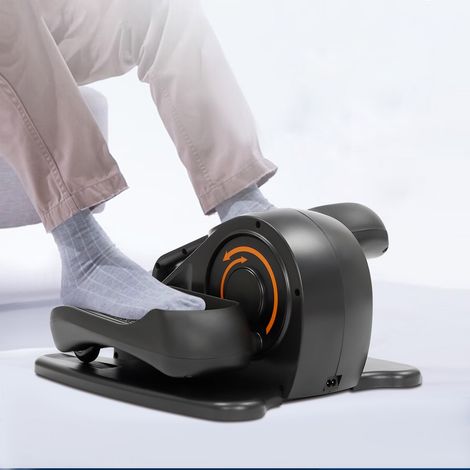 Under Desk Elliptical Machine Compact Electric Leg Foot Pedal Exerciser Trainer (1/5)
