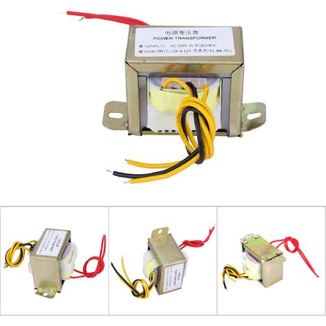 12V 30W Transformator, 220V AC Eingang, Dual 12V AC Ausgang für 2.1 Audioverstärker, HiFi-Netzteil (1/5)