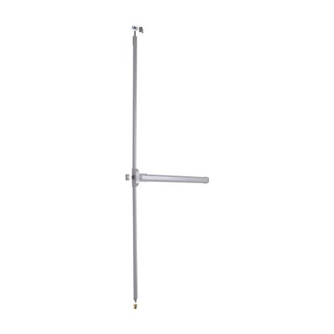 ANTIPANIQUE PUSH BOLT 3 PTS ALU (1/2)