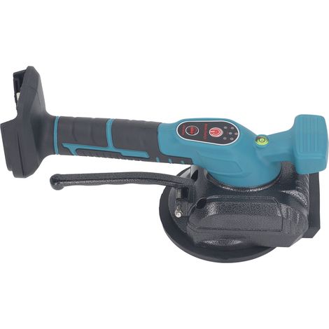 Outil vibrant sans fil pour carrelage avec ventouse de 125 mm, machine à carreler à nivellement automatique à 5 vitesses pour batterie BL1830 18 V (1/5)