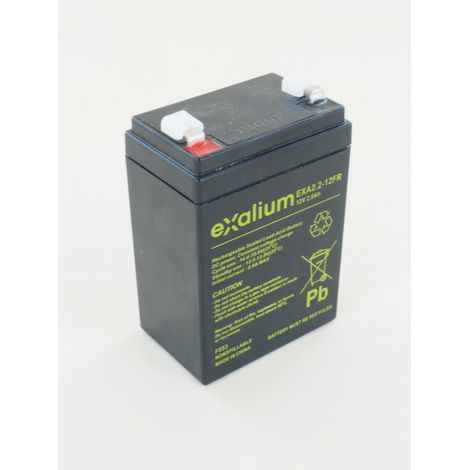 Batteria al piombo Exalium 12V 2.2Ah EXA2.2-12FR