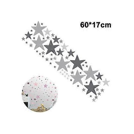 Stickers muraux étoiles en matériaux non toxiques, ajoutez une touche personnelle à la chambre de votre enfant