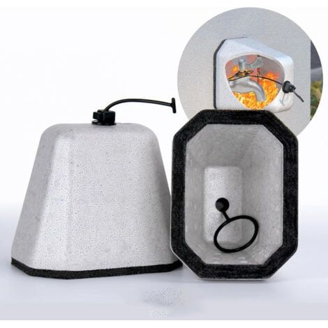 Mousse Protection Hiver Robinet, Couverture Robinet Hiver, Outdoor Faucet Cover for Winter, Protection Hivernale pour Robinet Extérieur, Protection Contre le Vent, la Pluie, la Neige, le Gel (1/5)