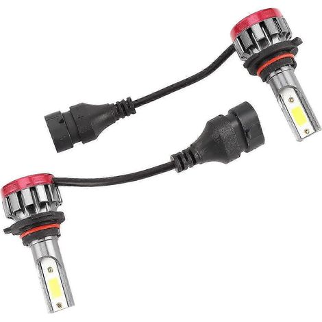 Bombillas antiniebla EV19 9005/HB3 de 30 W, color verde lima, para faros delanteros, 3000 lúmenes, con carcasa de aleación de aluminio SZRH AC