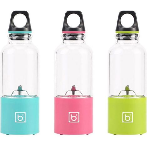 Mélangeur de fruits, 500Ml usb Rechargeable Juicer Cup Personal Portable Mini Mixer Blender Portable Légumes Fruit Juice Make Femeo (1/5)