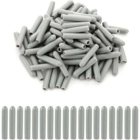 Capuchons de Protection Lave-Vaisselle Universel - 100 Pièces PVC Antirouille - 25mm Long 5mm Diamètre (1/4)