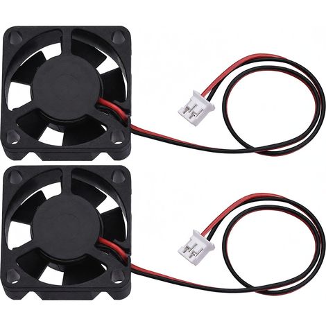 Pièces pour imprimante 3D BIGTREETECH : Ventilateur de refroidissement 3010 (12 V/24 V), connecteur 2 broches, petit modèle sans balais.