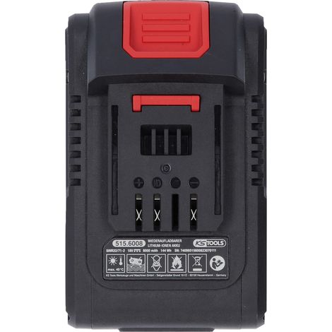 KS Tools eMONSTER Akku, 18V, 8.0Ah (1/4)