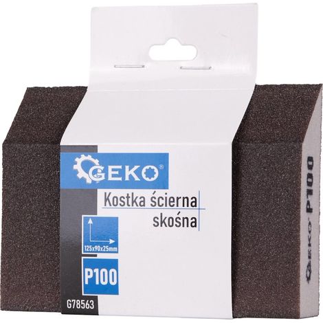 Schrägschleifklotz 125x90x25mm P100 (250) (1/5)