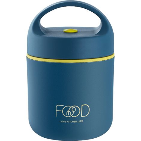 Boîte À Lunch Isotherme - Acier Inoxydable 316 Et 304 - Double Paroi Sous Vide - Pour Enfants Et Adultes - 1 Pièce (1/5)