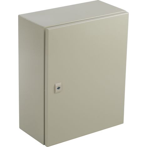 Rs Pro – Coffret mural en acier IP66 – Dimensions extérieures 500 x 400 x 210 mm – Protection contre l'eau et la poussière – Pour environnements exigeants (1/3)