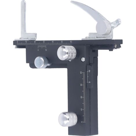 Nouveau pied à coulisse à vernier avec échelle réglable pour les mesures haut, bas, gauche et droite des microscopes optiques biologiques (1/5)
