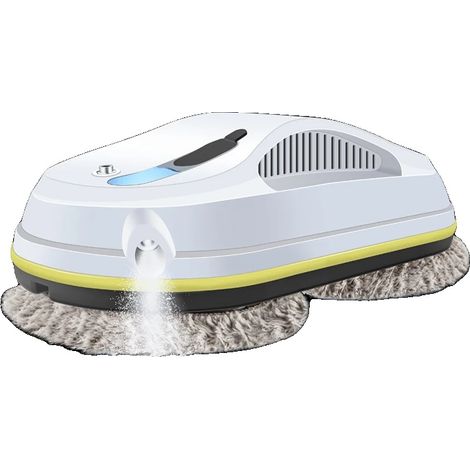 Robot de Nettoyage de Fenêtres, Planification Automatique des Chemins, Aspiration Puissante, BLANC, Oui (1/2)