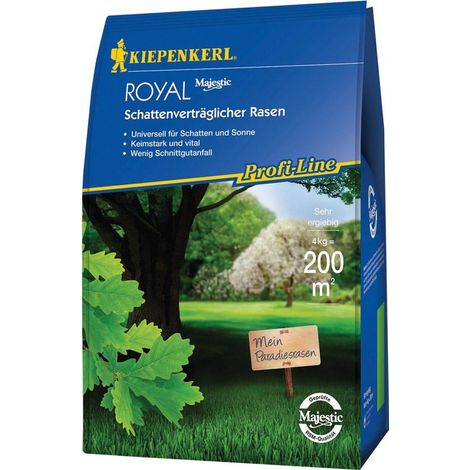 Kiepenkerl Schattenverträgl. Rasen Profi-Line Royal 4kg (1/2)
