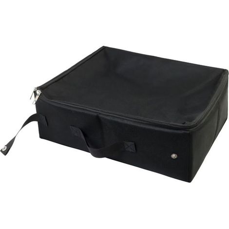 Bac à Litière pour Chat Pliable Portable , Boîte de Voyage avec Couvercle (1/5)