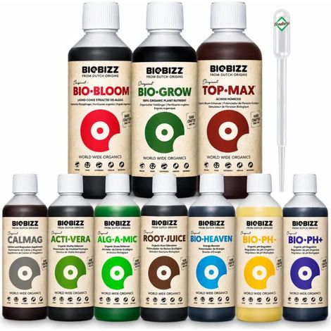 BioBizz 10-Teiliges Dünger Set All-Star XXL – Bio Grow Dünger (1/5)